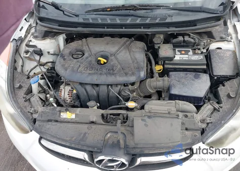 2012 Hyundai Elantra Limited z USA, uszkodzony, nr VIN 5NPDH4AEXCH107253